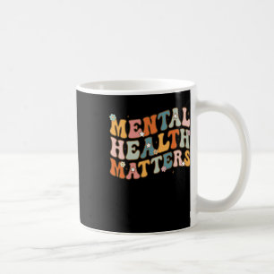 Caneca De Café Problemas de saúde do cérebro humano Sensibilizaçã