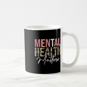 Caneca De Café Problemas de saúde Leopard Human Mental Health Awa