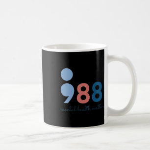 Caneca De Café Problemas de Saúde Mental Alertas para a Prevenção