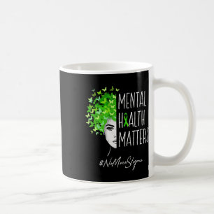 Caneca De Café Problemas De Saúde Mental Não Mais Presente No Est