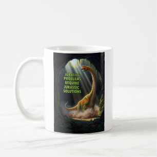 Caneca De Café Problemas Jurássicos