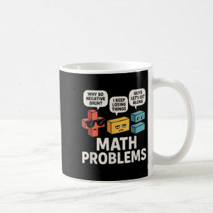 Caneca De Café Problemas Matemáticos Símbolos Engraçados Professo