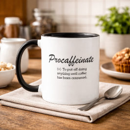 Caneca de Café Procaffeinate