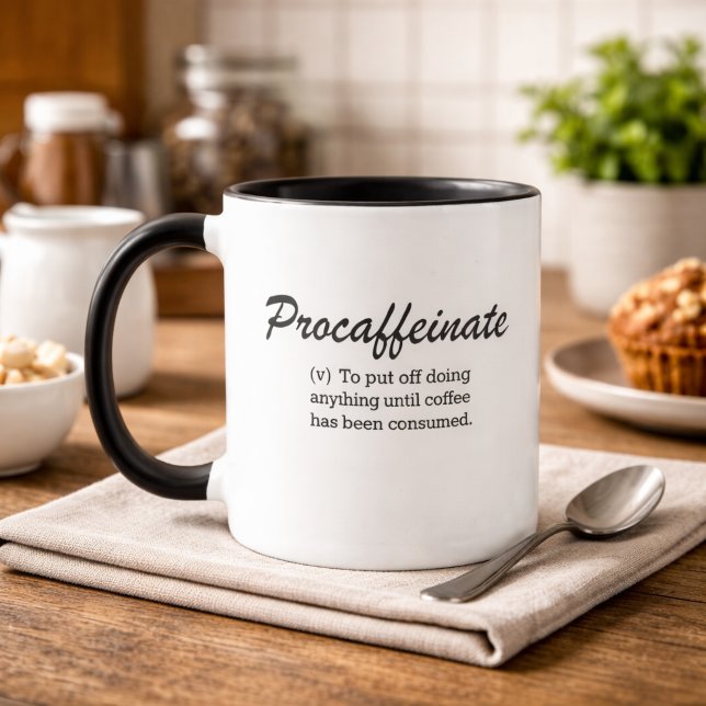 Caneca de Café Procaffeinate (Criador carregado)