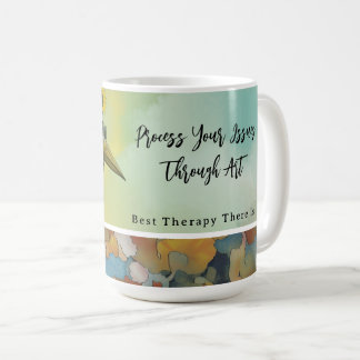 Caneca De Café Process Your Trauma Through Art Mug.