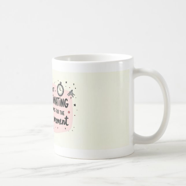 Caneca De Café Procrastinação (Direita)