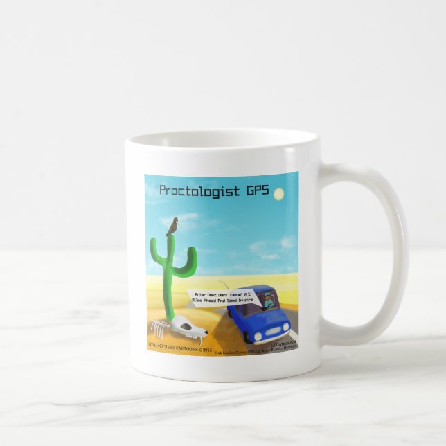 Caneca De Café Proctologia Divertida (Direita)