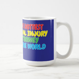 Caneca De Café Procurador de lesões pessoais mais quente do mundo