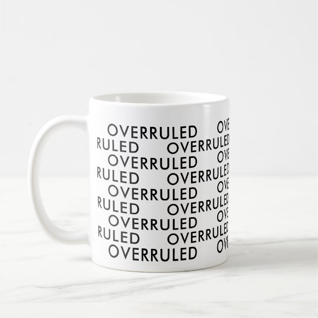 Caneca De Café Procuradoria Superada Gift Funny Dizendo Typo (Esquerda)