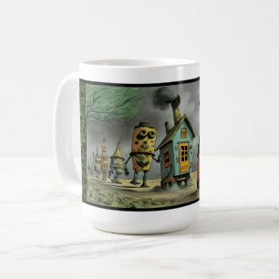 Caneca De Café Procurando terreno melhor