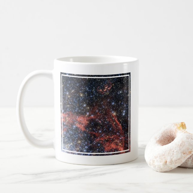 Caneca De Café Procurar Sobrevivência Estelar Da Explosão De Supe (Com Donut)