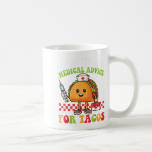 Caneca De Café Procurará Aconselhamento Médico Para O Cartoon Tac