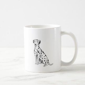 Caneca De Café Produtos customizáveis do cão Dalmatian