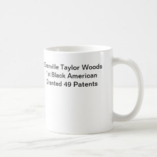 Caneca De Café Produtos de madeiras de Granville T com texto &