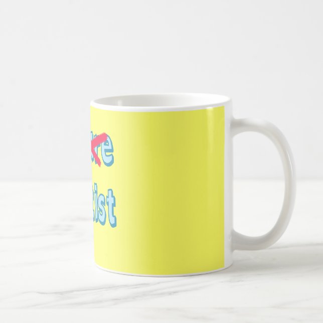 Caneca De Café Produtos do formando da escola dental (Direita)