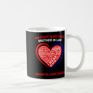 Caneca De Café Produtos do Mês de Conscientização sobre CHD do Cu