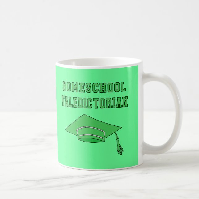 Caneca De Café Produtos do Valedictorian de Homeschool (Direita)