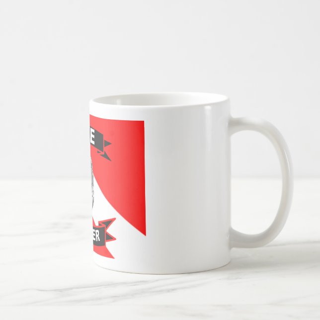 Caneca De Café Produtos mestres do mergulho (Direita)