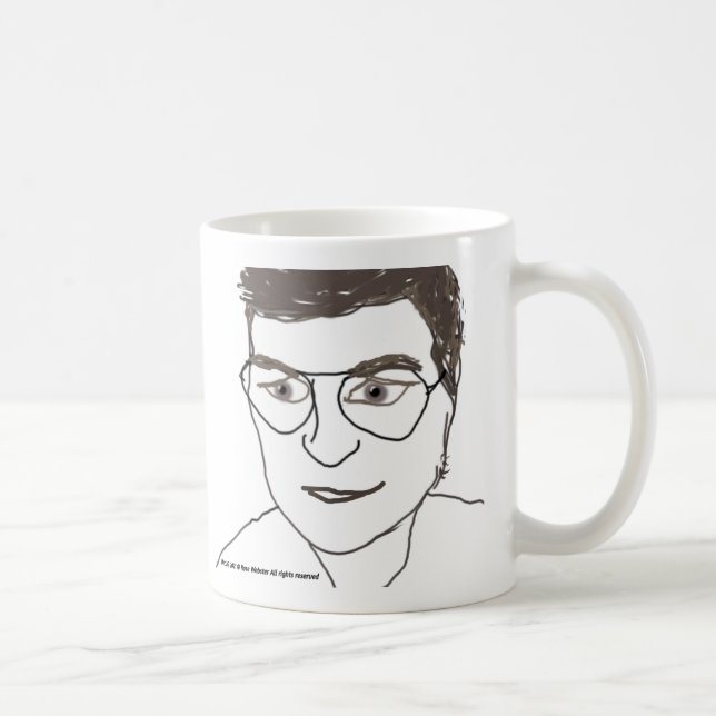 Caneca De Café Prof Mattias Desmet Cote Mug de RoseWrites (Direita)