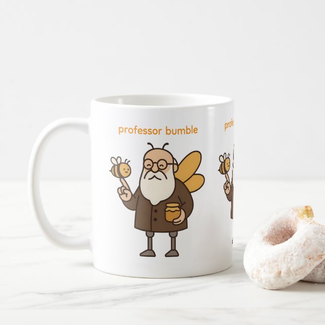 Caneca De Café Professor Bumble Kids Mug (Com Donut)