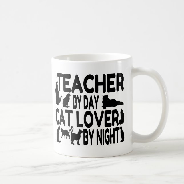 Caneca De Café Professor Cat Lover (Direita)