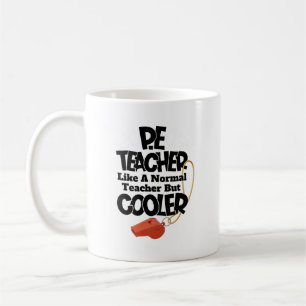 Caneca De Café Professor como professor normal, mas mais legal