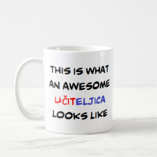 Caneca De Café professor croata uciteljica, incrível
