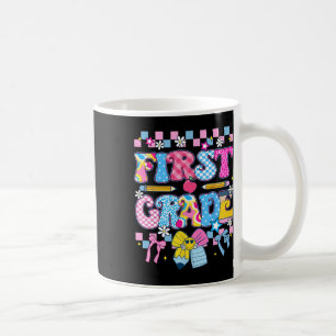 Caneca De Café Professor Cute da Primeira Série Meninos Meninas P