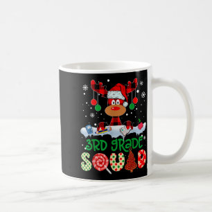 Caneca De Café Professor da Equipe da 3ª Série Búfalo Xadrez Verm