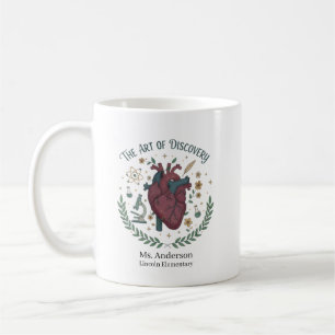 Caneca De Café Professor de Arte A Criação da Beleza Personalizad
