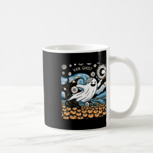 Caneca De Café Professor de Arte Fantasma Halloween 2