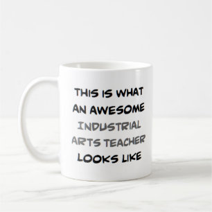 Caneca De Café professor de artes industriais incrível
