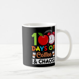 Caneca De Café Professor De Costume Do Dia 100 Dias De Café E