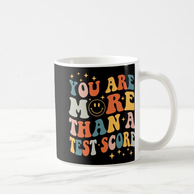 Caneca De Café Professor De Dia, Você É Mais Do Que Uma Pontuação (Direita)