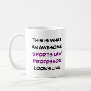 Caneca De Café professor de Direito Esportivo, incrível