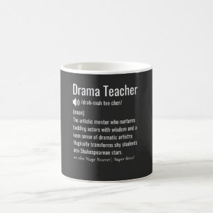 Caneca De Café Professor de Drama