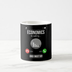 Caneca De Café Professor de Economia Presente do Economista Engra
