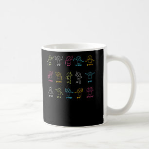 Caneca De Café Professor de Equação de Matemática do Gráfico de D