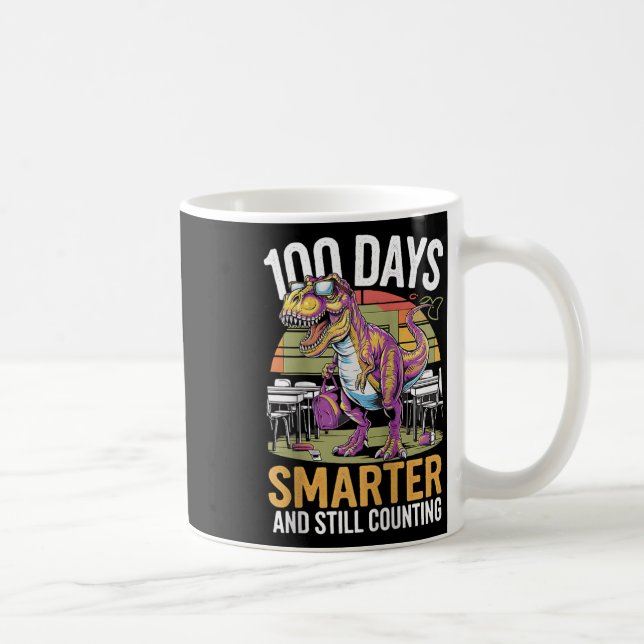 Caneca De Café Professor de equipamento engraçado para 100 dias & (Direita)