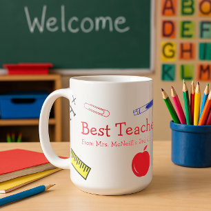 Caneca De Café Professor de escola