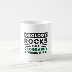 Caneca De Café Professor de Geografia Mundo Engraçado Continente