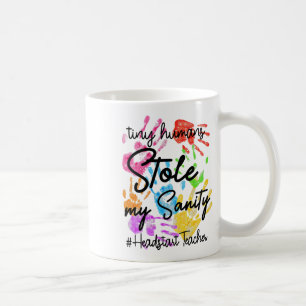 Caneca De Café Professor de Headstart Engraçado Ensina Humanos Mi