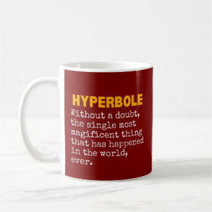 Caneca De Café Professor de Inglês Engraçado Piada de Nerd de Gra