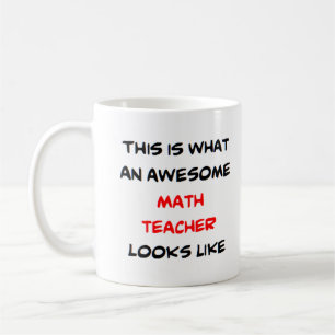 Caneca De Café professor de matemática, incrível