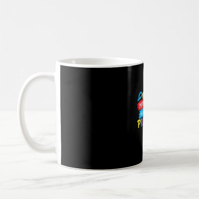 Caneca De Café Professor De Matemática Sou Professora De Matemáti (Esquerda)