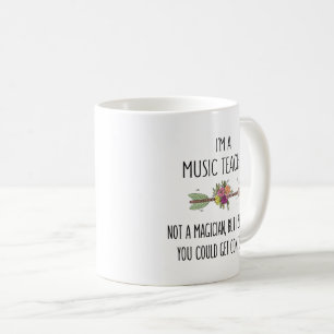 Caneca De Café Professor de Música Engraçado Dão Ideia Café M