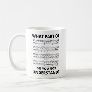 Caneca De Café Professor de Música Tocador de Piano Presente de N