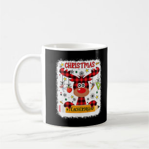 Caneca De Café Professor de Natal Reinador de Xadrez Vermelha Bon