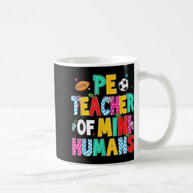 Caneca De Café Professor De Pe De Volta À Escola De Educação Físi (Direita)