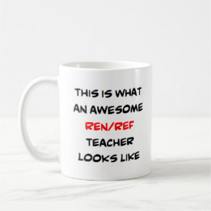 Caneca De Café professor de referência ren incrível